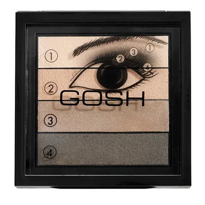 Gosh Smokey Eyes Palette (Paleta cieni do powiek)