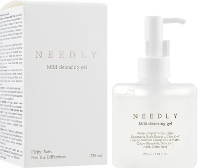 Needly Mild Cleansing Gel (Oczyszczający żel do twarzy)
