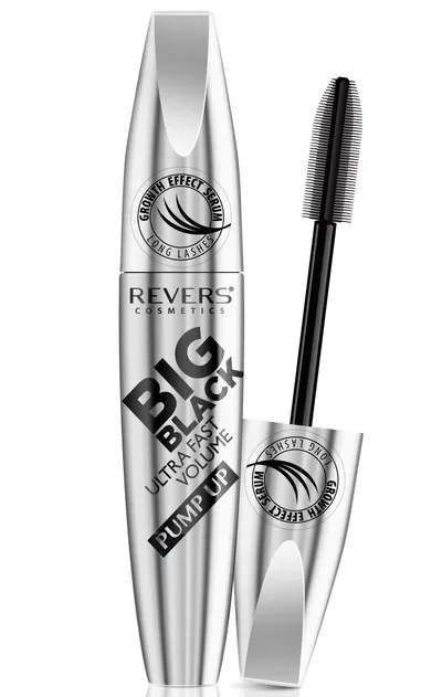 Revers Cosmetics Big Black Ultra Fast Volume Pump Up Mascara (Tusz do rzęs)