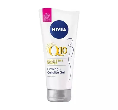 Nivea Q10, Multi 5in1 Power Firming + Cellulite Gel (Ujędrniający + antycellulitowy żel do ciała)