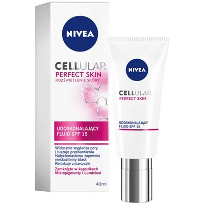Nivea Cellular Perfect Skin, Udoskonalający fluid SPF 15