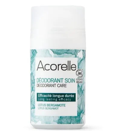 Acorelle Deodorant Soin Lotus & Bergamote [Deodorant Care Lotus & Bergamot] (Dezodorant w kulce `Lotos i bergamotka`)