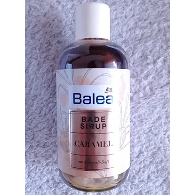 Balea Bade Sirup Caramel (Syrop do kąpieli o zapchu karmelu)