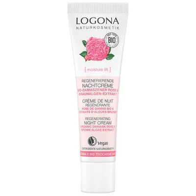Logona [moisture lift], Regenerierende Nachtcreme (Regenerujący krem na noc)
