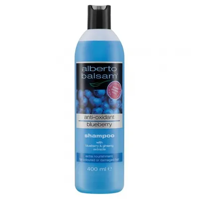 Alberto Balsam Blueberry Shampoo (Szampon antyoksydacyjny z borówką i żeń - szeniem)