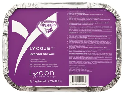 Lycon Lycojet Lavender Hot Wax (Wosk do depilacji)