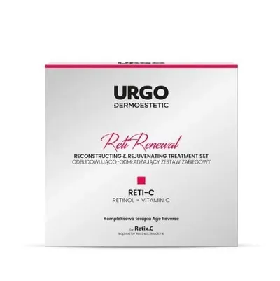URGO Dermoestetic RetiRenewal, Reconstructing & Rejuvenating Reti-C Treatment Set (Zestaw zabiegowy odbudowująco-odmładzający)