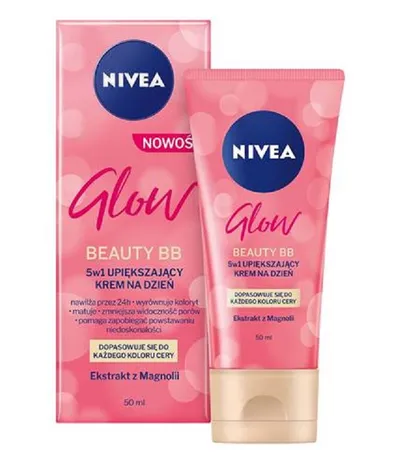 Nivea Glow Beauty BB (Upiększający krem na dzień 5 w 1)