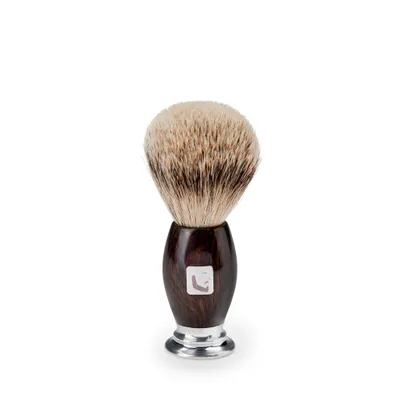 Barberians Copenhagen Shaving Brush Super Silvertip (Pędzel do golenia z najwyższej klasy włosia borsuka)