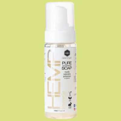 Herbs & Hydro Mydło w piance konopne `Konopie w piance`