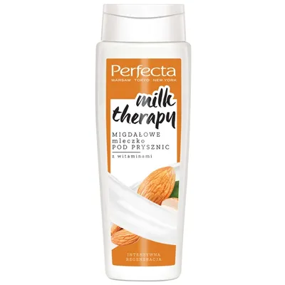 Perfecta Milk Therapy, Mleczko pod prysznic migdałowe