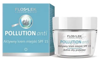 Floslek Anti Pollution, Aktywny krem miejski SPF 15