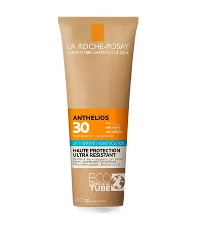 La Roche-Posay Anthelios, Hydrating Lotion SPF30 (Nawilżające mleczko do ciała z filtrem SPF30)