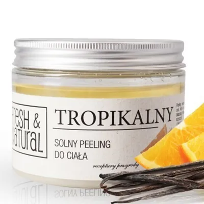 Fresh&Natural Tropikalny solny peeling do ciała