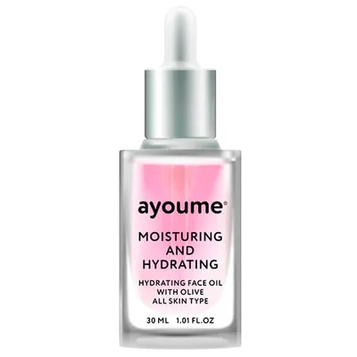 Ayoume Moisturing & Hydrating Face Oil With Olive (Nawilżający olejek do twarzy)
