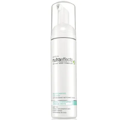 Avon Nutra Effects, Self Foaming Cleanser (Odświeżająca pianka do mycia twarzy)