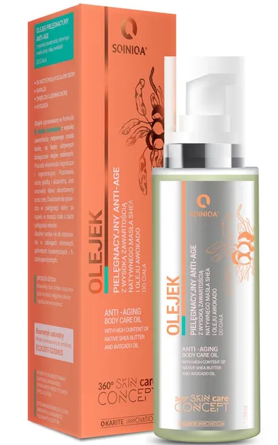 Sqiniqa Anti-aging Body Care Oil (Olejek pielęgnacyjny anti-age do ciała)