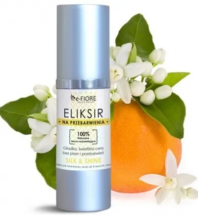 e-Fiore Naturalny eliksir serum na przebarwienia `Silk and shine`
