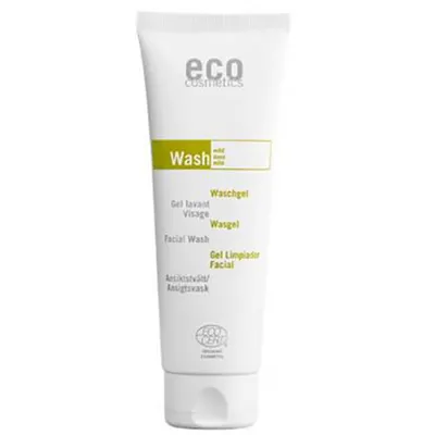 Eco Cosmetics Wash, Waschgel (Żel do mycia twarzy z zieloną herbatą i liściem winorośli)