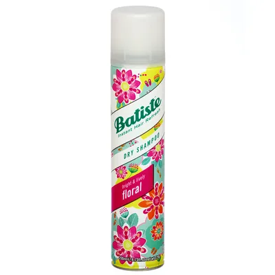 Batiste Dry Shampoo Floral Essences (Suchy szampon o zapachu kwiatowo - owocowym)