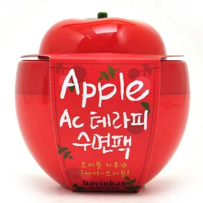 Baviphat Apple AC Therapy Sleeping Pack (Maseczka na noc z ekstraktem z jabłek)