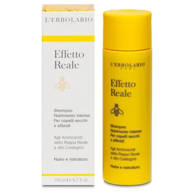 L'Erbolario Effetto Reale Shampoo (Intensywnie odżywiający szampon - do włosów suchych i zniszczonych)