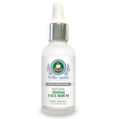 Receptury Babuszki Agafii White  Agafia, Youth Protection, Natural Toning Face Serum (Serum do twarzy nawilżająco-tonizujące do 35 lat)