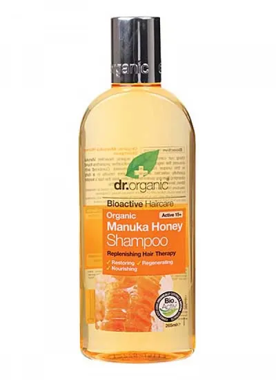 Dr.Organic Manuka Honey Shampoo (Szampon organiczny z wyciągiem z miodu manuka)
