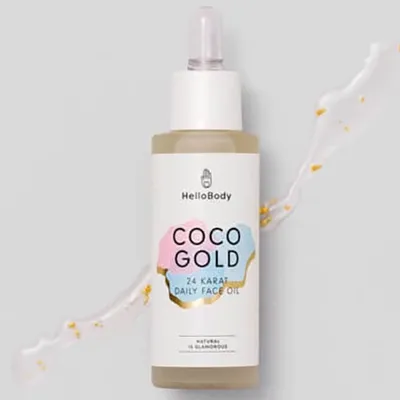 HelloBody Coco Gold, 24 Karat Daily Face Oil (Olejek do twarzy)