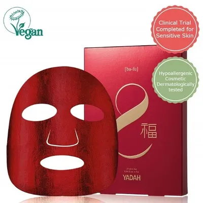 Yadah Red Heating Mask (Nawilżająca maska w płachcie do twarzy z efektem rozgrzewającym)