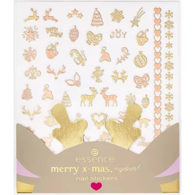 Essence Merry X-mas, My Deer!, Nail Stickers (Naklejki do paznokci)