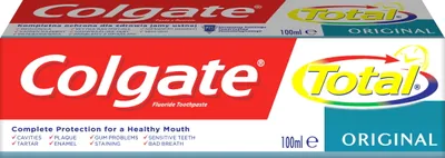 Colgate Total, Original, Fluoride Toothpaste (Pasta do zębów '12 - godzinna ochrona')