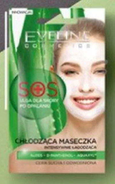 Eveline Cosmetics SOS Chłodząca maseczka intensywnie łagodząca