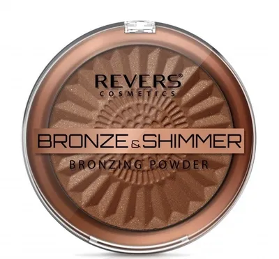 Revers Cosmetics Bronze & Shimmer, Bronzing Powder (Puder brązująco – rozświetlający)