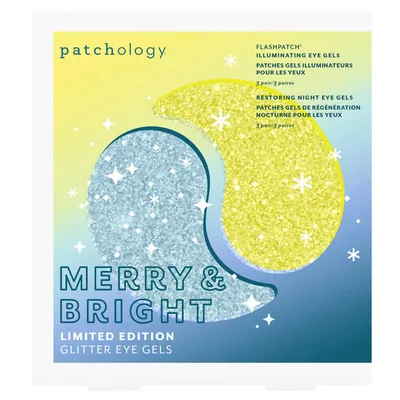 Patchology Merry & Bright Glitter Eye Gels (Zestaw żelowych płatków pod oczy)