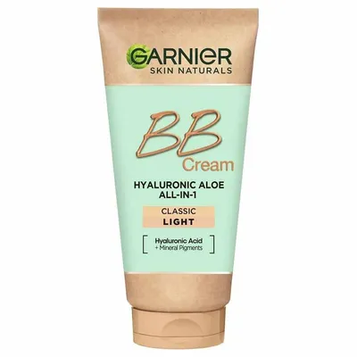 Garnier Skin Naturals, Hyaluronic Aloe All-in-1 BB Cream, Classic (Krem BB 5 w 1 dla każdego typu skóry)