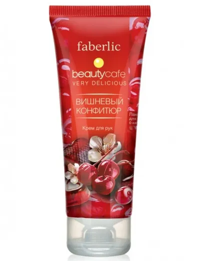 Faberlic Beauty Cafe, Krem do rąk `Wiśniowa konfitura`