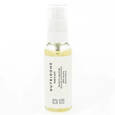 Nutridome Body & Spirit, Olejek Macadamia 100% naturalny 'Nawilżenie i regeneracja'