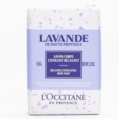 L'Occitane Lavande Savon Corps Exfoliant Relaxant (Mydło peelingujące `Lawenda`)