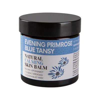 Beaute Marrakech Natural Calming skin Balm with Evening Primrose and Blue Tansy (Balsam uspokajający z olejem z wiesiołka i blue tansy)