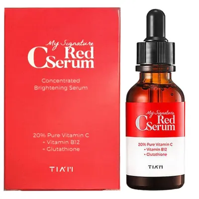 Tia'm My Signature Red C Serum (Serum na przebarwienia i zmiany potrądzikowe z witaminą C)