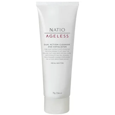 Natio Ageless, Dual Action Cleanser And Exfoliator (Oczyszczający i peeling do twarzy)