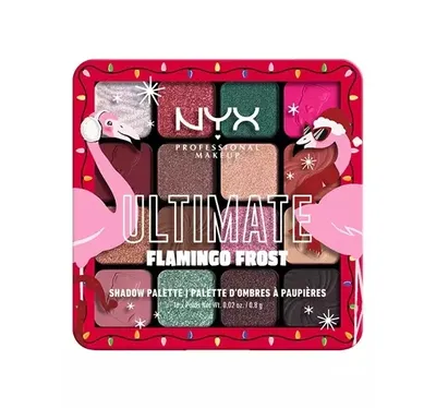 NYX Professional Makeup Ultimate Flamingo Frost Shadow Palette (Paleta cieni do powiek)