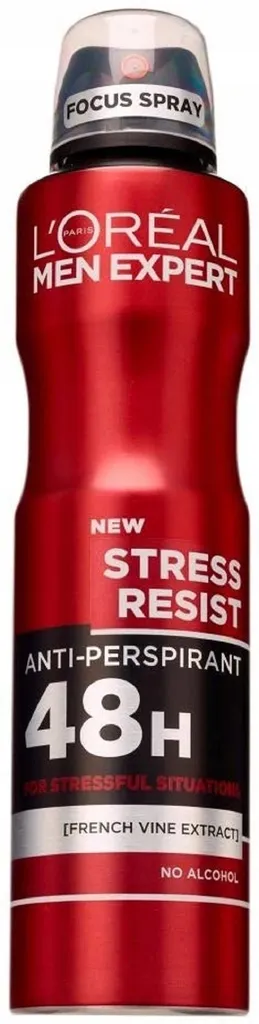 L'Oreal Paris Men Expert, Stress Resist Anti-Perspirant Spray 48h (Antyperspirant w sprayu dla mężczyzn)