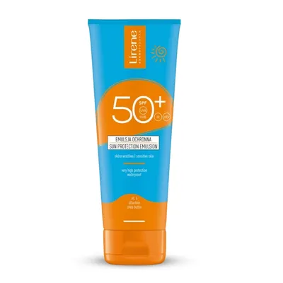 Lirene Dermoprogram Sun Protection Emulsion (Emulsja ochronna SPF 50+ do skóry wrażliwej (nowa wersja))
