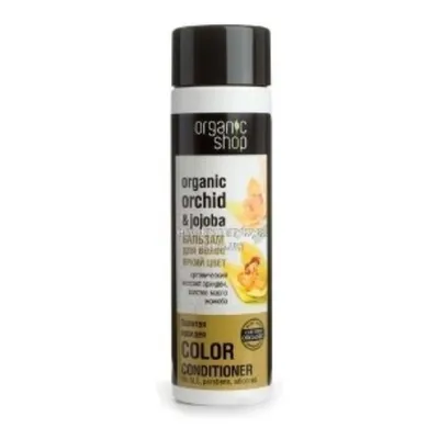 Organic Shop Orchid & Jojoba, Color Conditioner (Balsam do włosów farbowanych i matowych 'Złota orchidea')