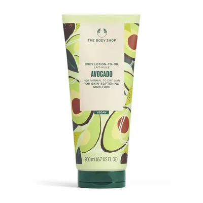 The Body Shop Avocado Body Lotion-to-Oil (Balsam do ciała)