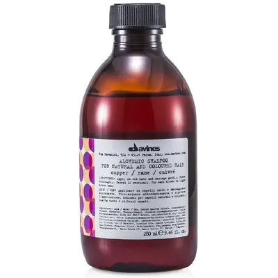 Davines Alchemic, Shampoo Copper (Szampon podkreślający kolor włosów miedzianych)