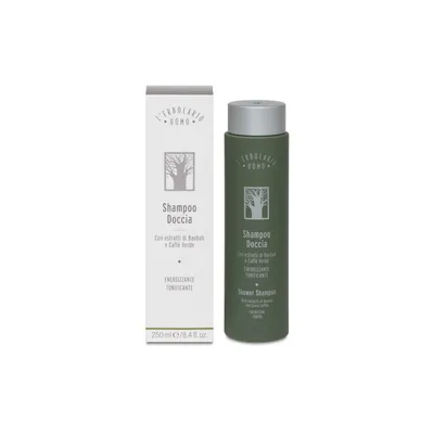 L'Erbolario Uomo, Shampoo Doccia (Odświeżający szampon i żel pod prysznic 2w1)