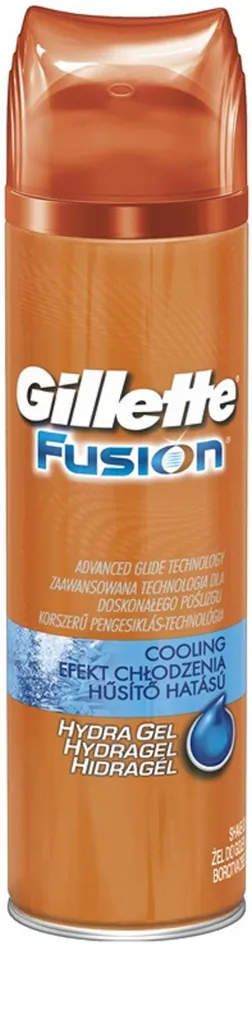 Gillette Fusion, Cooling Hydra Gel (Chłodzący żel do golenia)
